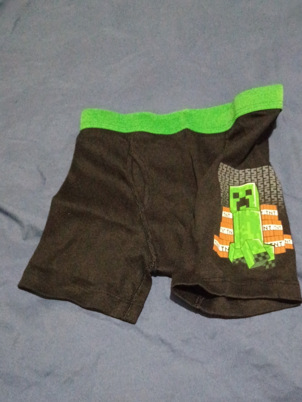9 Pairs Of Minecraft Underwear For Boys Size 8 - Picture 3 of 12